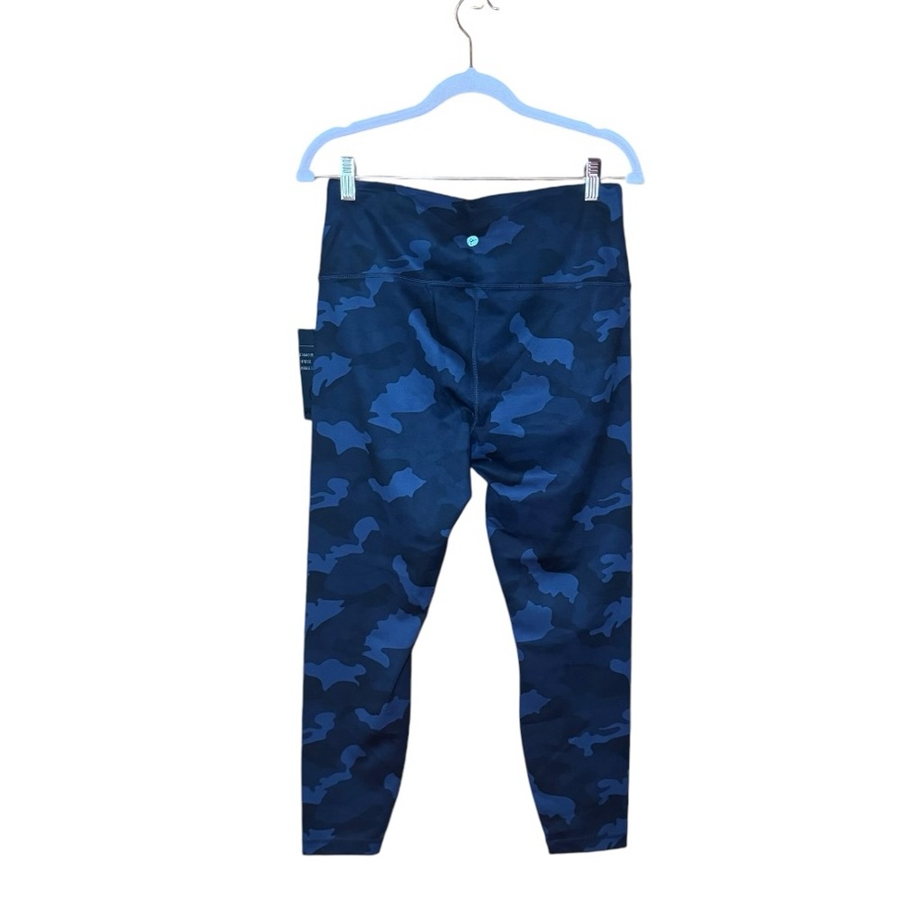 90 DEGREE BY REFLEX Camo Print Hi Rise Ankle Legging L NWT - Picture 5 of 9